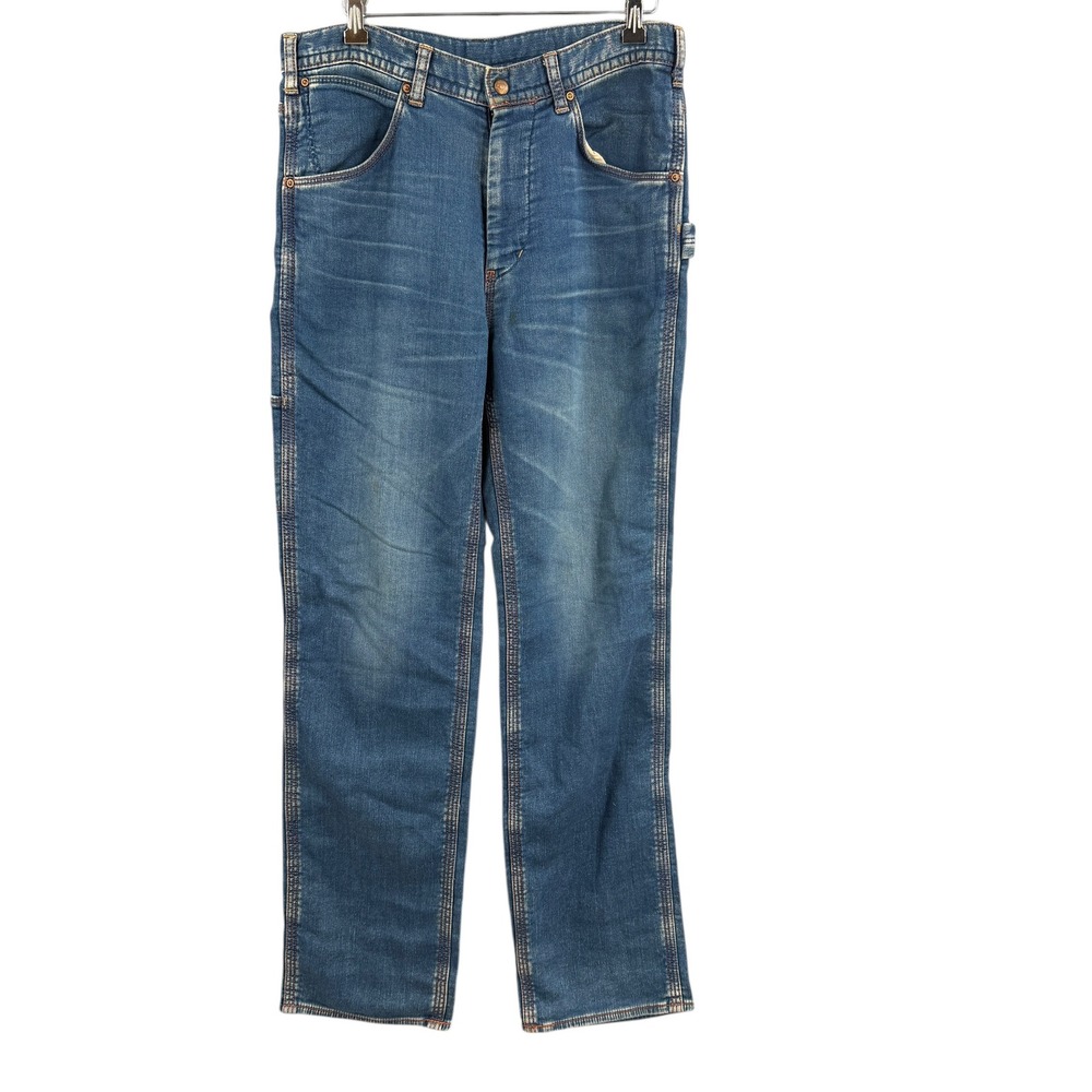 Spellbound Carpenter Jeans Size 30 Blue Workwear Straight Leg Made in Japan‎